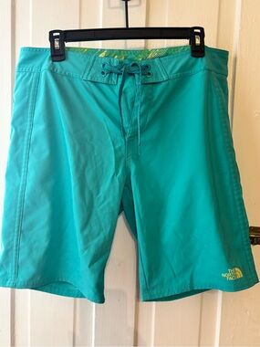 The North Face Turquoise Women’s Bermuda Drawstring Shorts